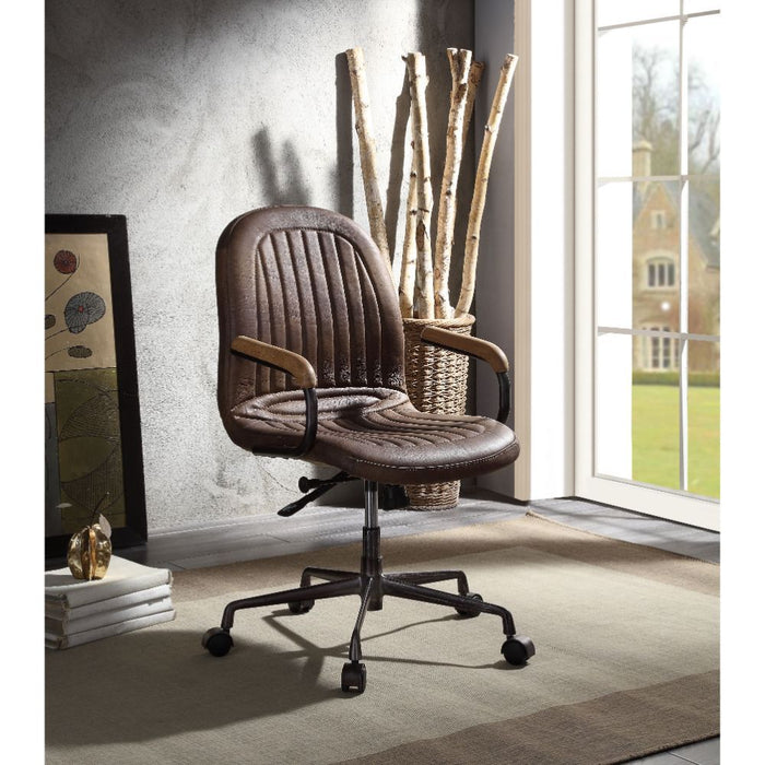 Acis - Executive Office Chair - Vintage Chocolate Top Grain Leather