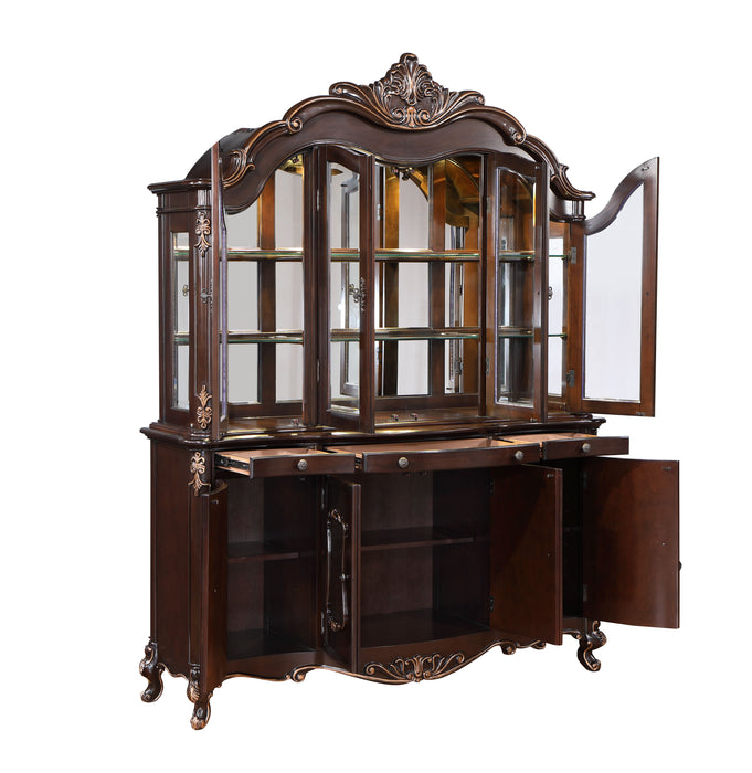 Constantine - China Cabinet Top - Cherry