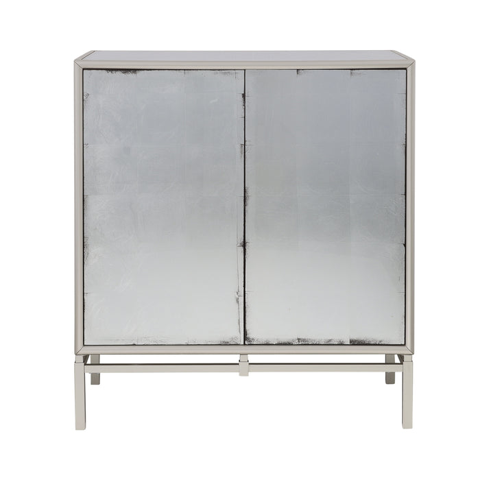 Silvermist - Two Door Cabinet - Silver