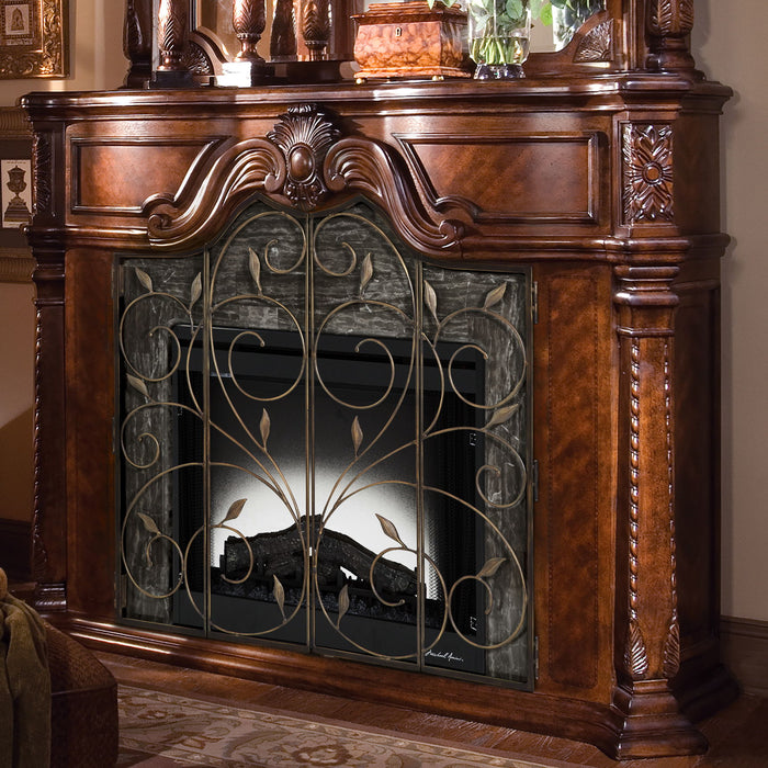 Windsor Court - Fireplace with Electric Insert - Vintage Fruit