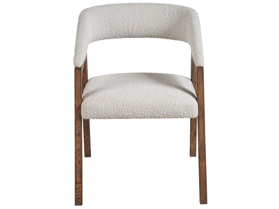 New Modern - Barrel Back Dining Chair - White