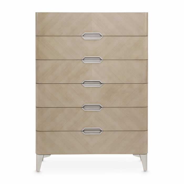 Penthouse - 6-Drawer Chest - Ash Gray