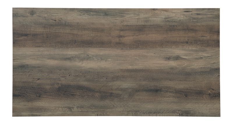 Homare - Accent Table - Rustic Oak & Black Finish