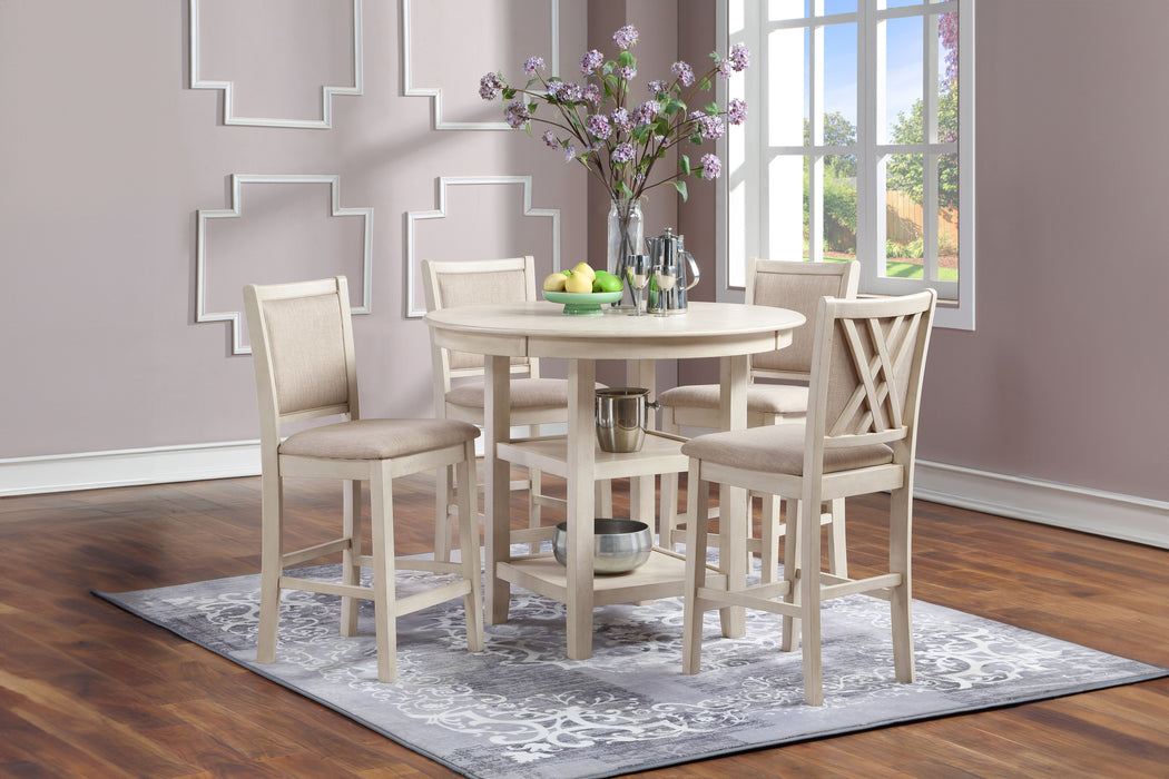 Amy - 5 Piece Counter Dining Set