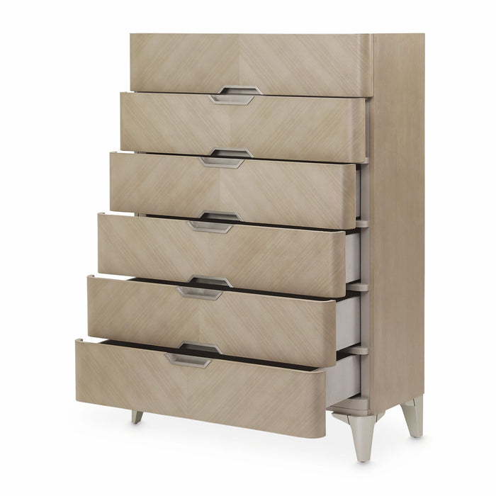 Penthouse - 6-Drawer Chest - Ash Gray
