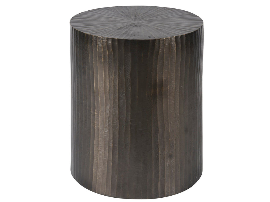 New Modern - Asher Round End Table - Bronze