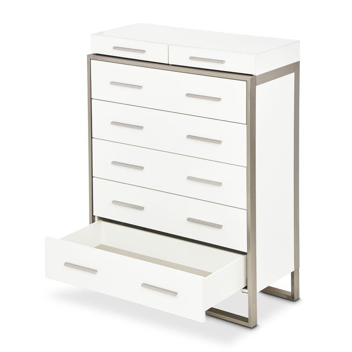 Marquee - 7-Drawer Chest - Cloud White
