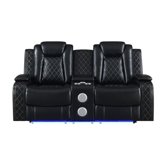 Orion - Console Loveseat With Dual Recliners