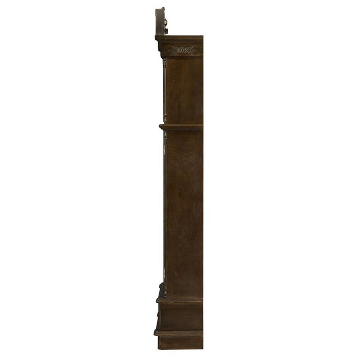 Cedric - Grandfather Clock With Chime - Golden Brown