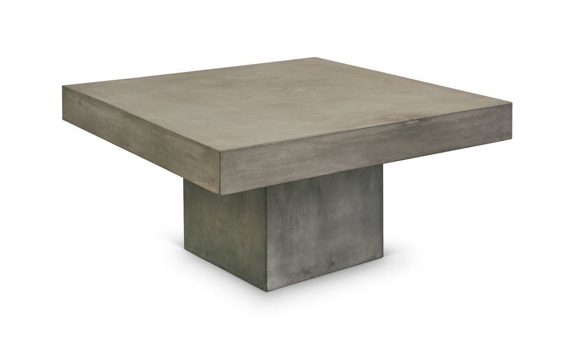 Clemente - Square Cocktail Table - Gray