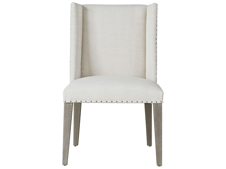 Modern - Tyndall Dining Chair - White / Flint