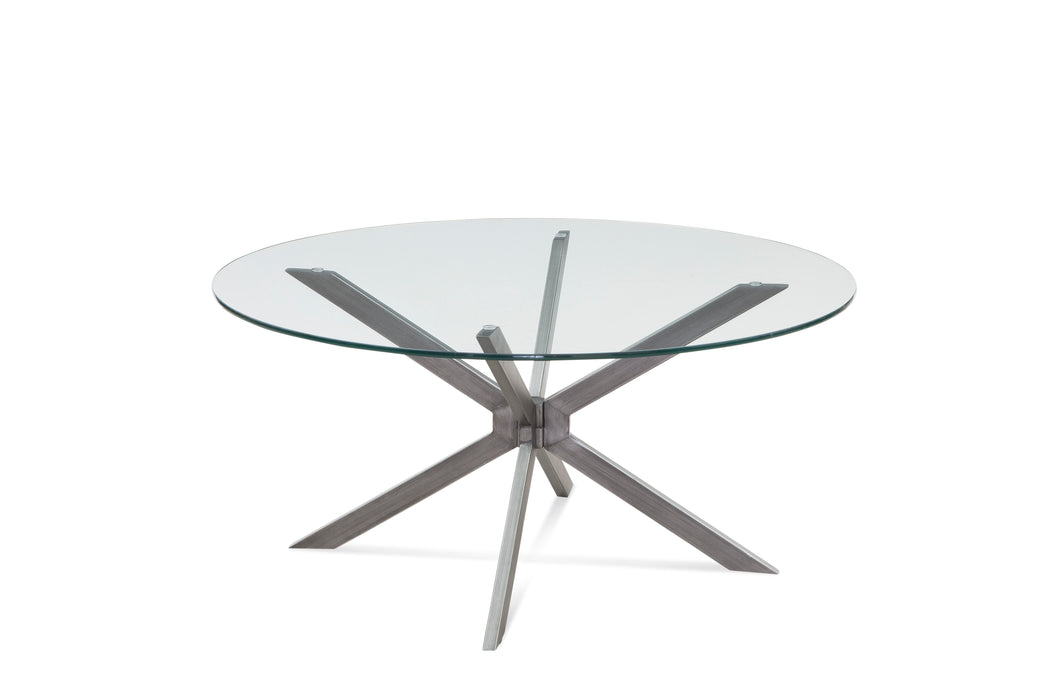 Deen - Round Cocktail Table - Gray
