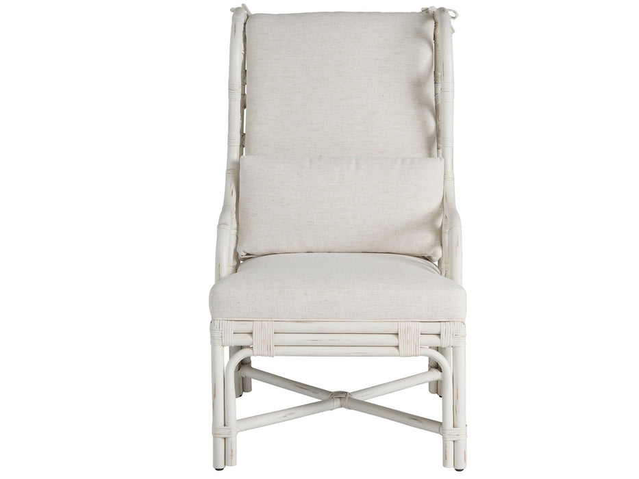 Weekender Coastal Living Home - Santa Rosa Arm Chair - Pearl Silver