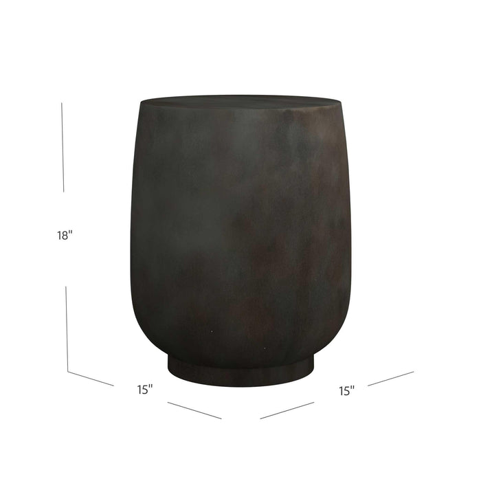Serena - Accent Side Table - Brown