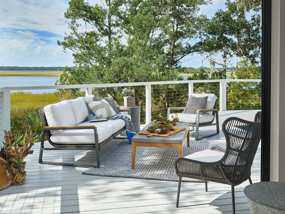 Coastal Living Outdoor - Hatteras Chair - Black