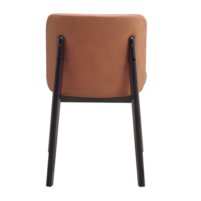 Eliora - Side Chair (Set of 2) - Camel & Black