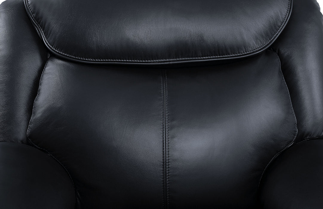 Ralorel - Sofa - Black Top Grain Leather