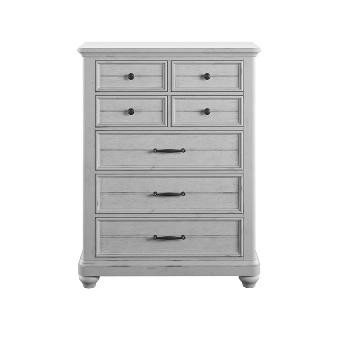 New Haven - 7-Drawer Chest - Oyster Shell