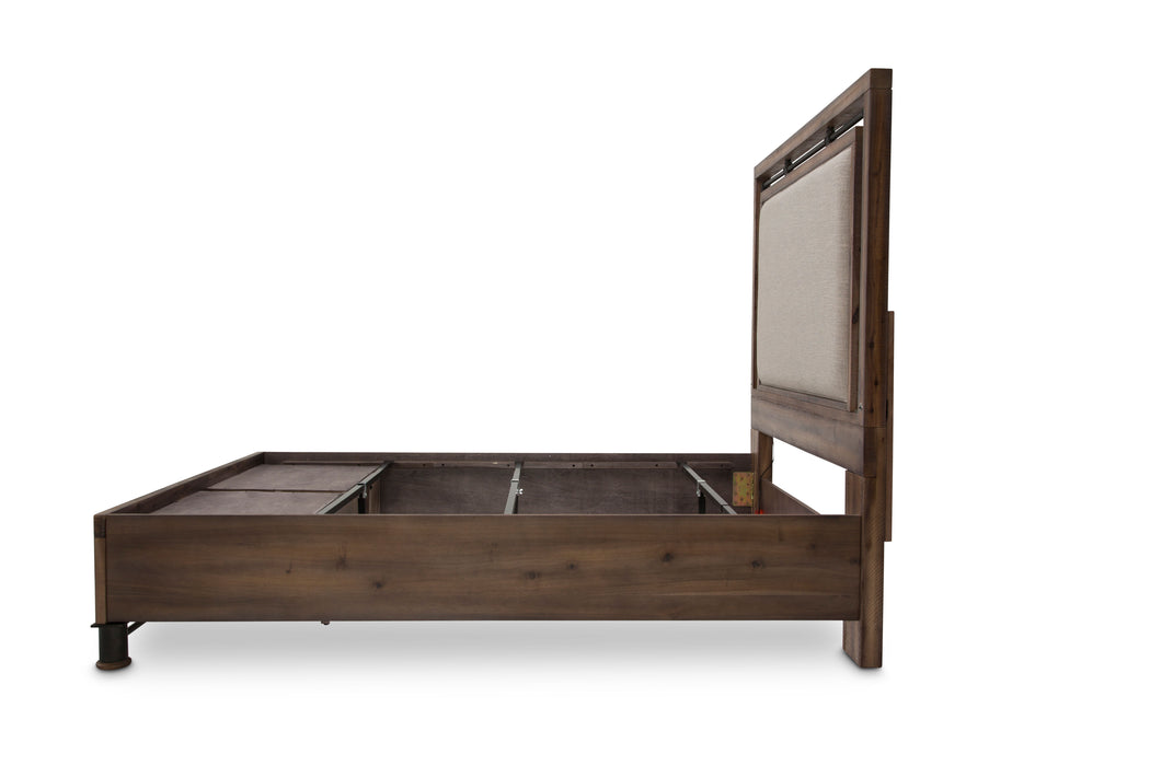 Crossings - Panel Bed with Drawers