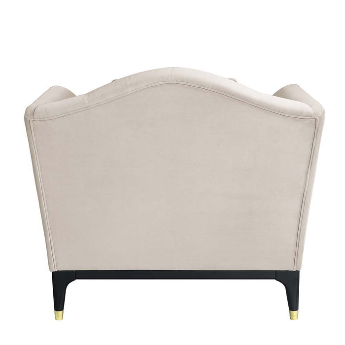 Tayden - Chair - Beige Velvet