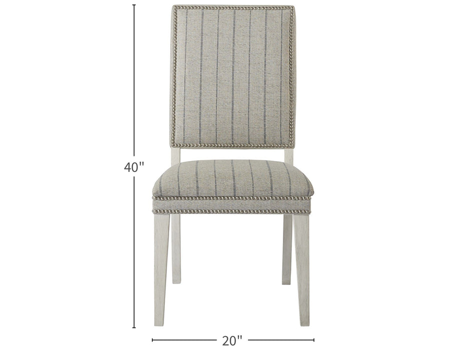 Escape - Hamptons Dining Chair - Pearl Silver