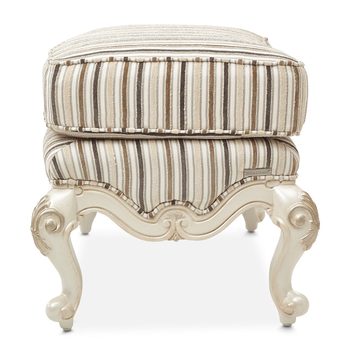 Lavelle Classic Pearl - Wood Chair Ottoman - Birch