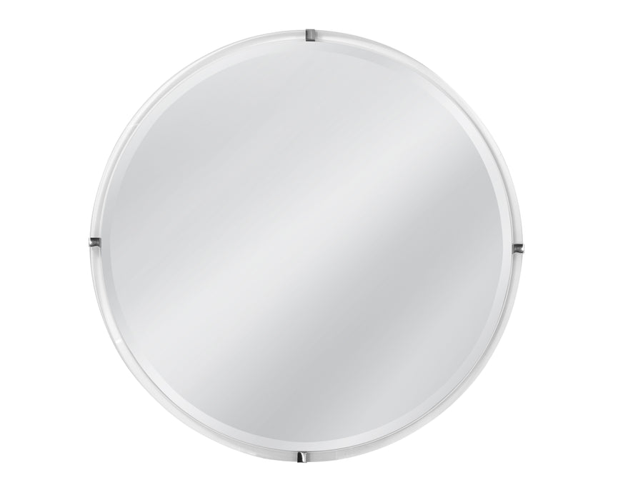 Liza - Wall Mirror - Brushed Nickel