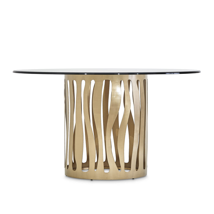 La Rachelle - Round Dining Table - Champagne