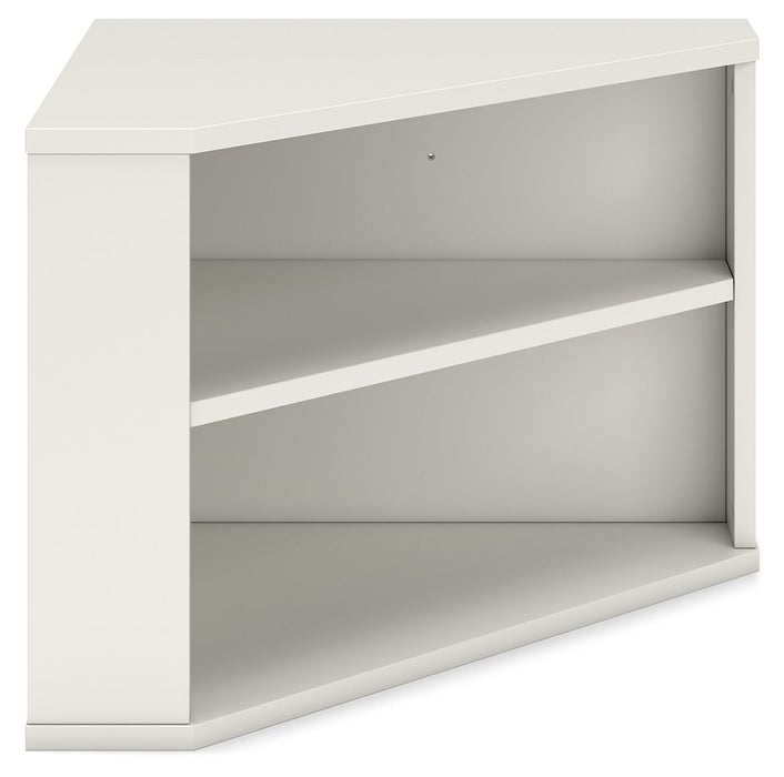 Grannen - White - Home Office Corner Bookcase