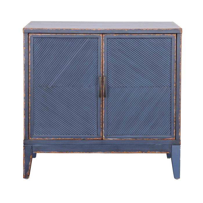 Levy - Two Door Cabinet - Blue