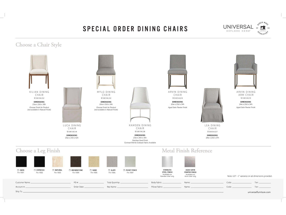 Luca - Dining Chair, Special Order - Beige