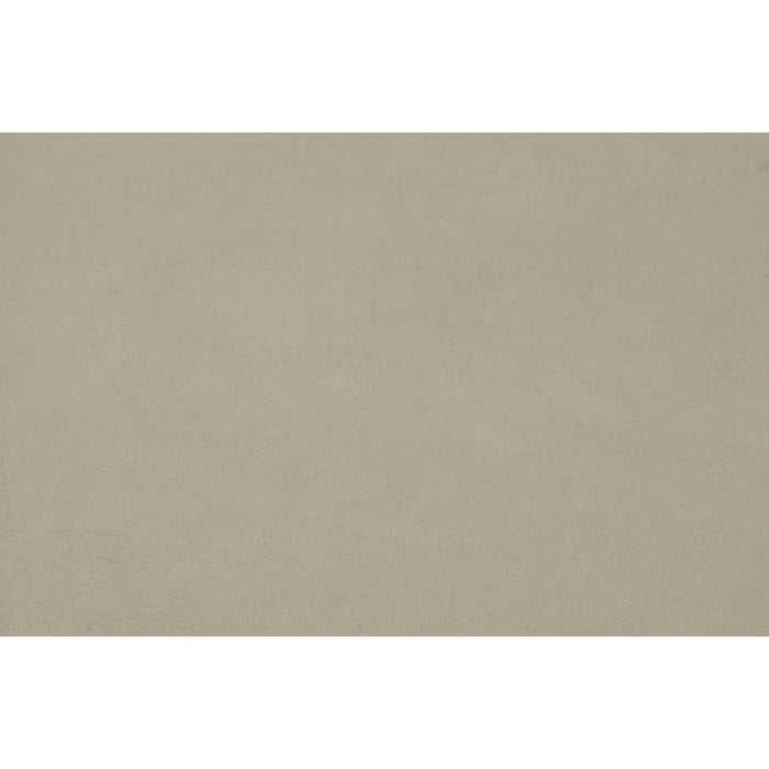 Berci - Bench - Beige Fabric & White