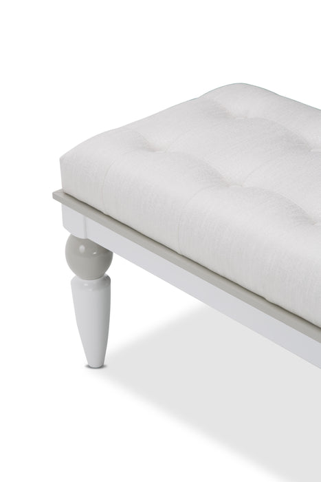 Sky Tower - Bedside Bench - Cloud White