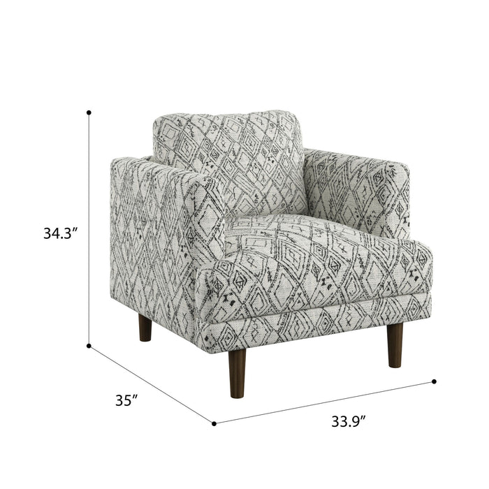 Juno - Accent Chair - Light Gray