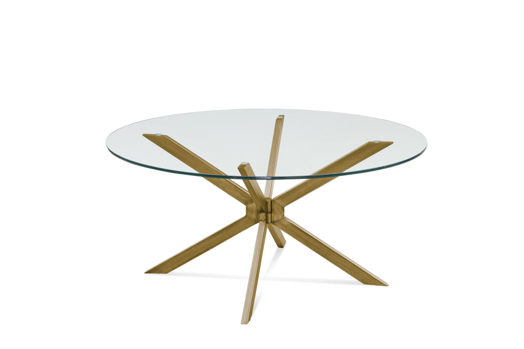 Tess - Round Cocktail Table - Gold