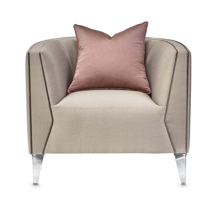 Linea - Matching Chair - Metallic/SilverMist