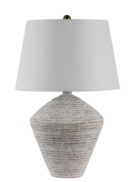 Eclipse - Table Lamp - Textured White