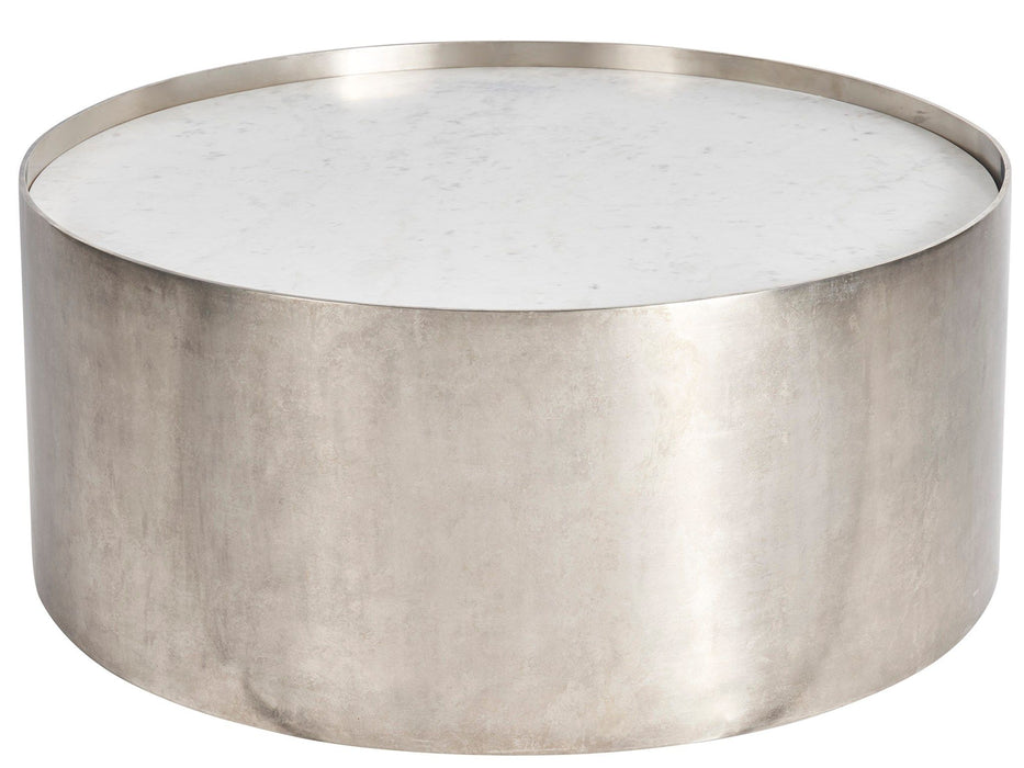New Modern - Aspen Cocktail Table - Pearl Silver