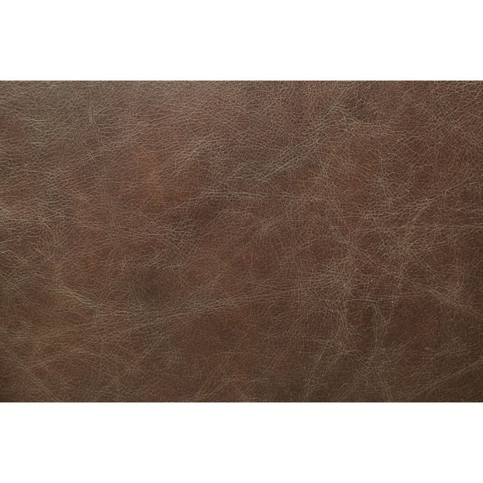 Emint - Accent Chair - Distress Chocolate Top Grain Leather