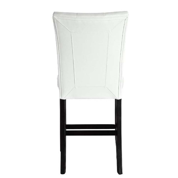 Sandoval - Side Chair (Set of 2) - Beige PU & Champagne Finish