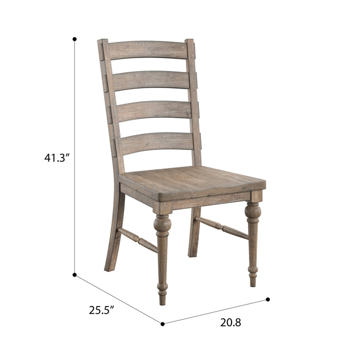 Interlude - Ladderback Chair - Sandstone Buff