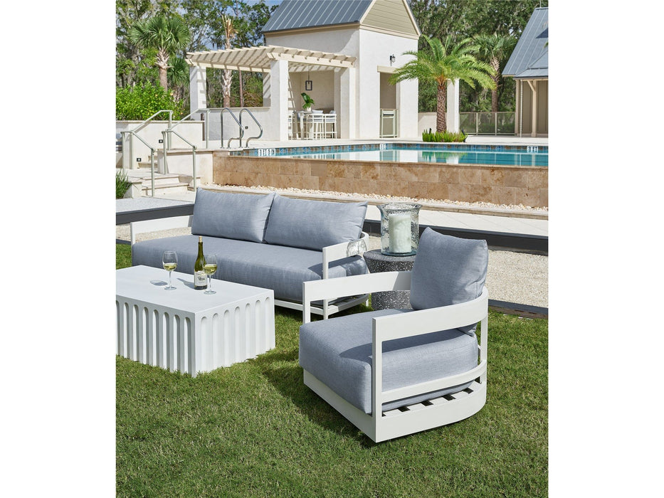 Coastal Living Outdoor - South Beach Swivel Lounge Chair - Gray