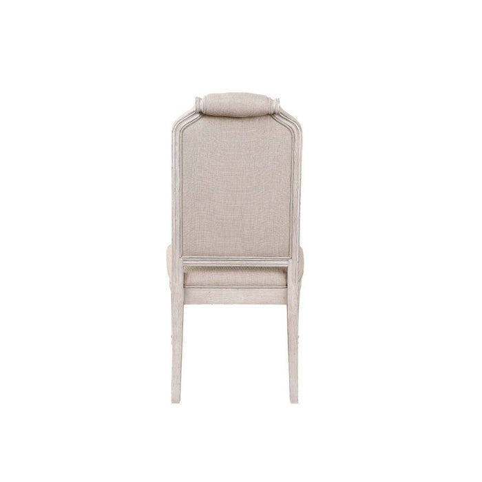 Wynsor - Side Chair (Set of 2) - Fabric & Antique Champagne