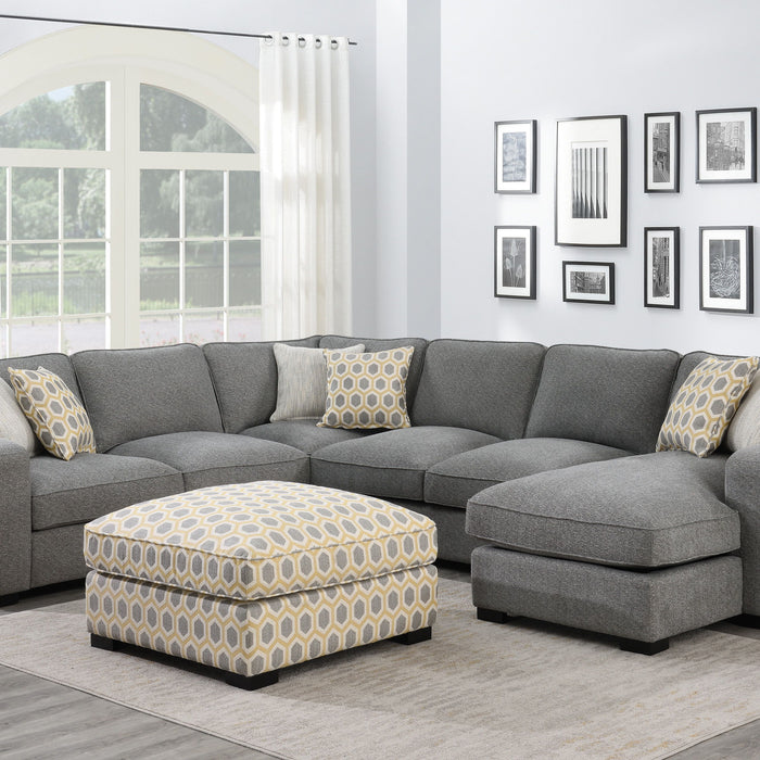 Repose - Sectional - Storm Gray