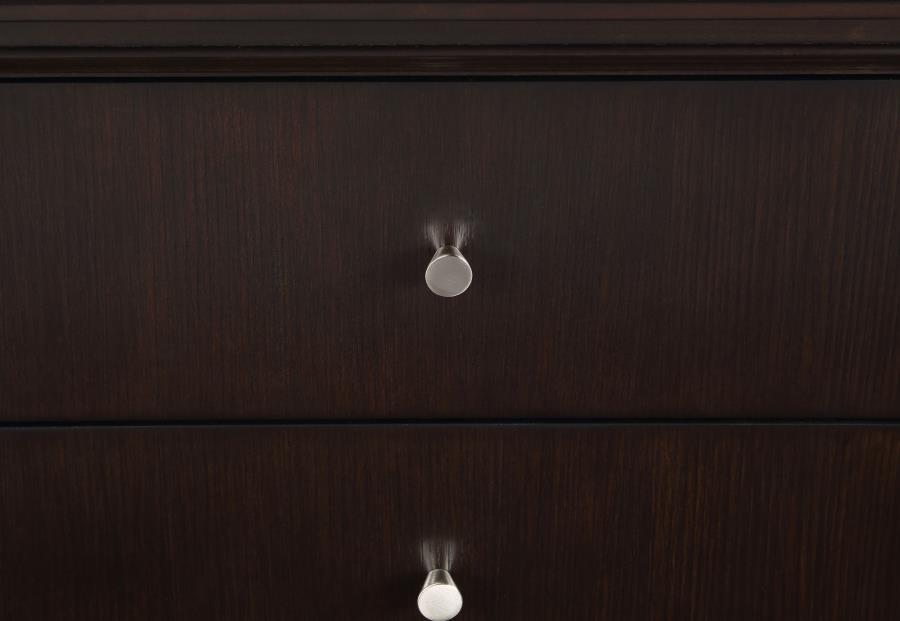 Emberlyn - 6-drawer Bedroom Dresser With Mirror - Brown