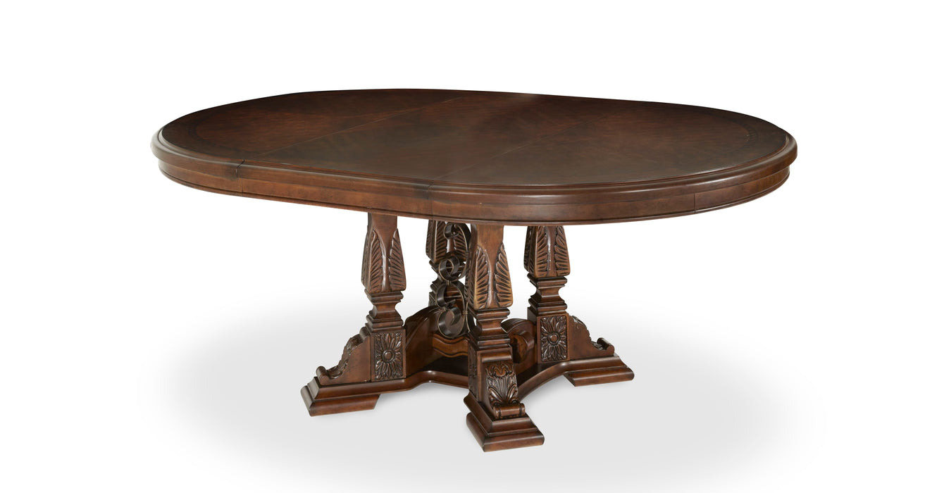 Windsor Court - Round Dining Table - Vintage Fruitwood