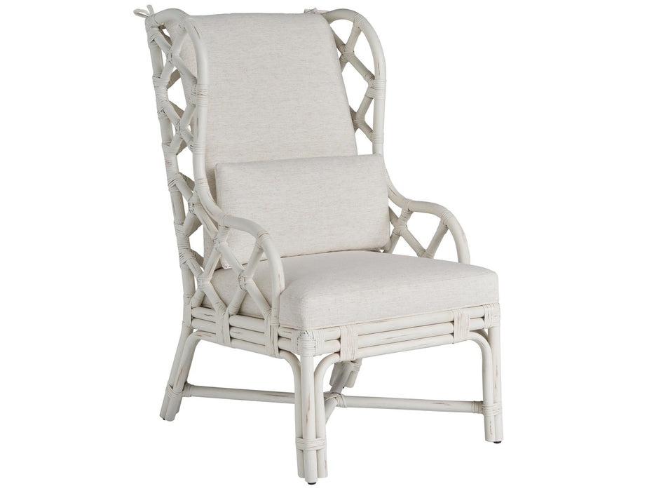 Weekender Coastal Living Home - Santa Rosa Arm Chair - Pearl Silver