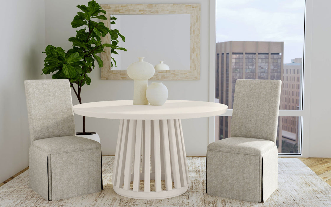 Crystal Cove - Dining Table - White