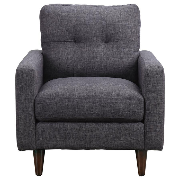 Watsonville - Tufted Back Chair - Gray