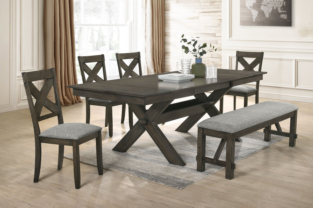 Gulliver - Round Table - Rustic Brown
